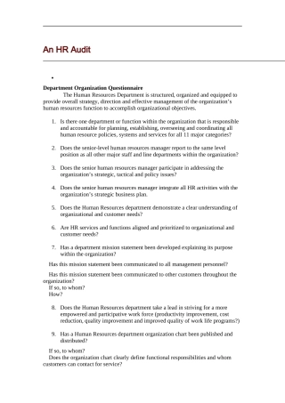 人力资源管理自查体系（英文PPT28