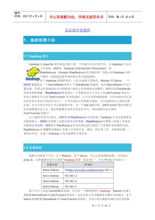 尚学堂hadoop大数据培训Hadoop安装配置(每一小步都写得