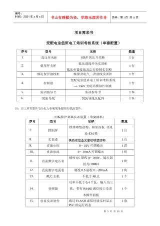 人力资源-2022THEEGP-1型变配电室值班电工培训考核系统（单套配置）