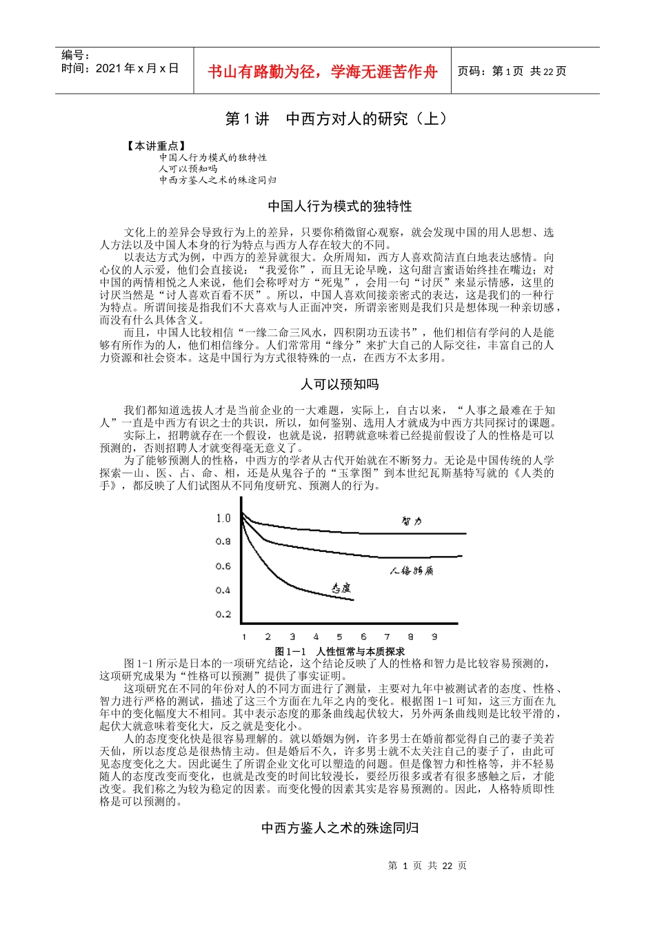 魏均-企业选人方法与心理测量技术--传统鉴人之术与心理测量实践应用_第1页