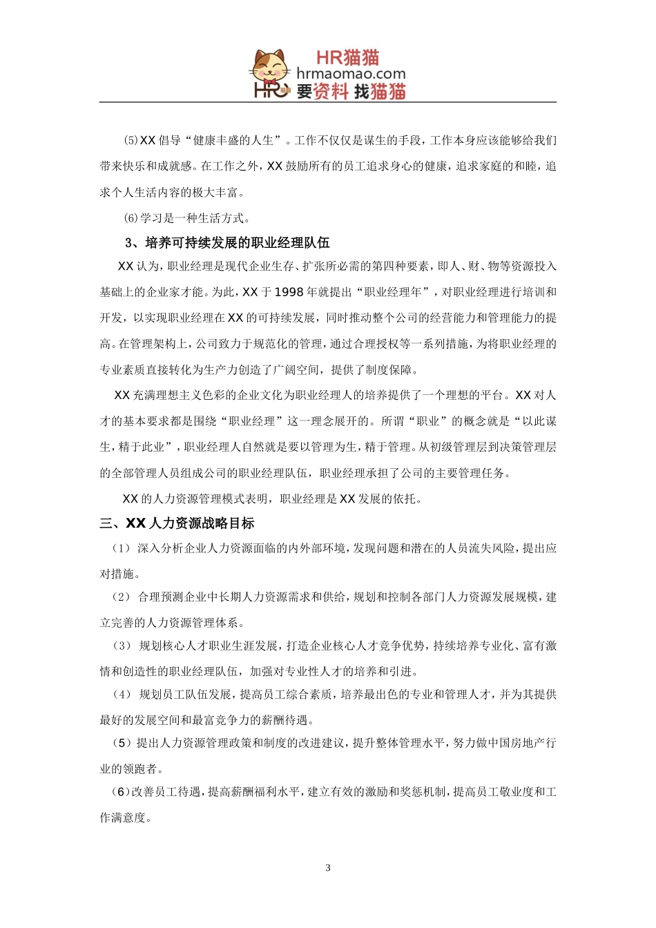 某某集团未来五年人力资源战略规划课件_第3页