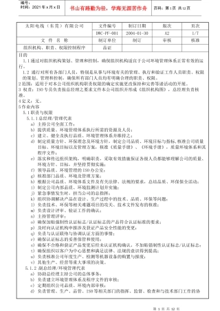 组织机构、职责、权限控制程序(doc10)(1)