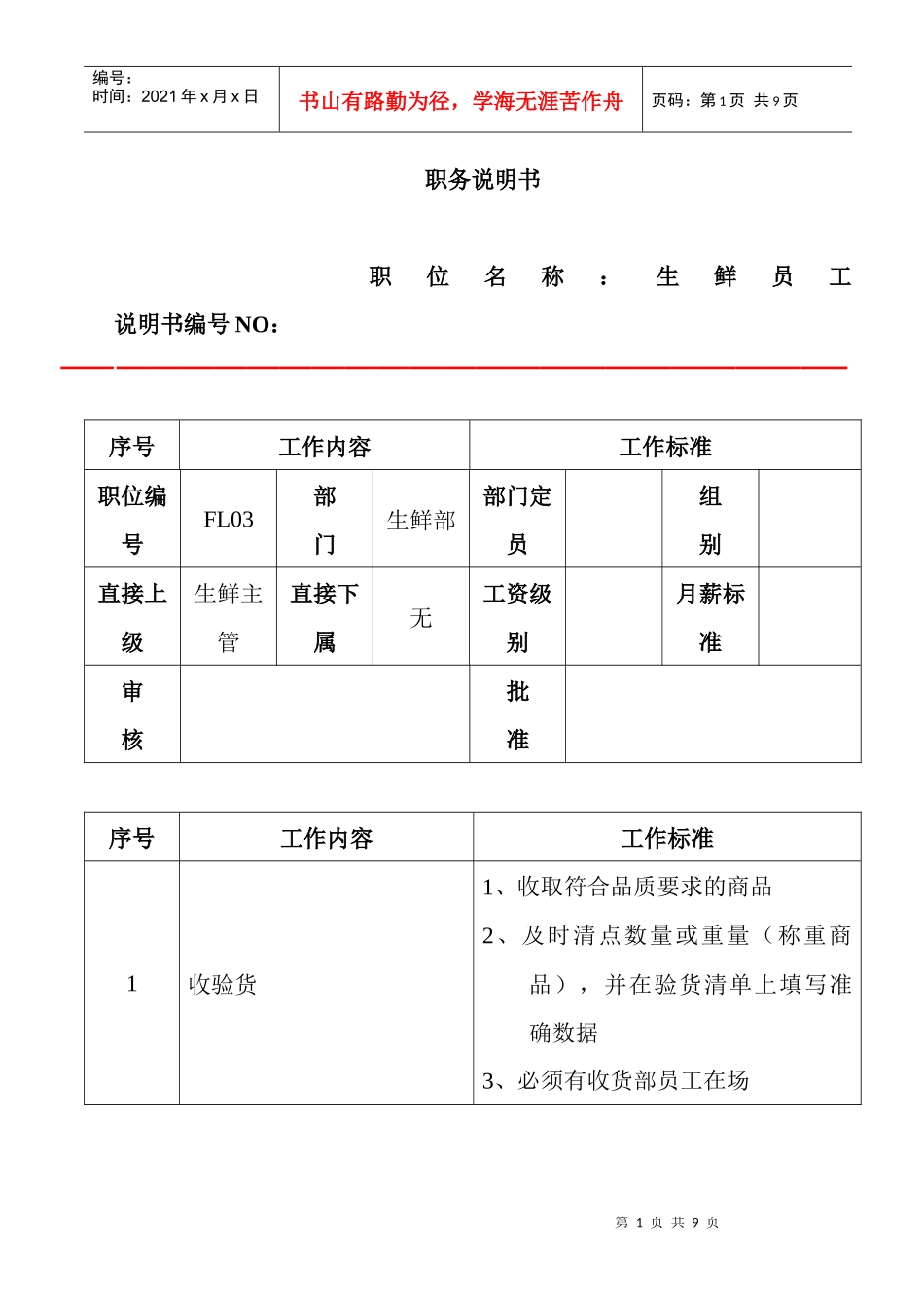 生鲜员工职务说明(doc6)(1)_第1页