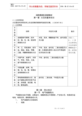 消防教育训练教材(doc27)(1)