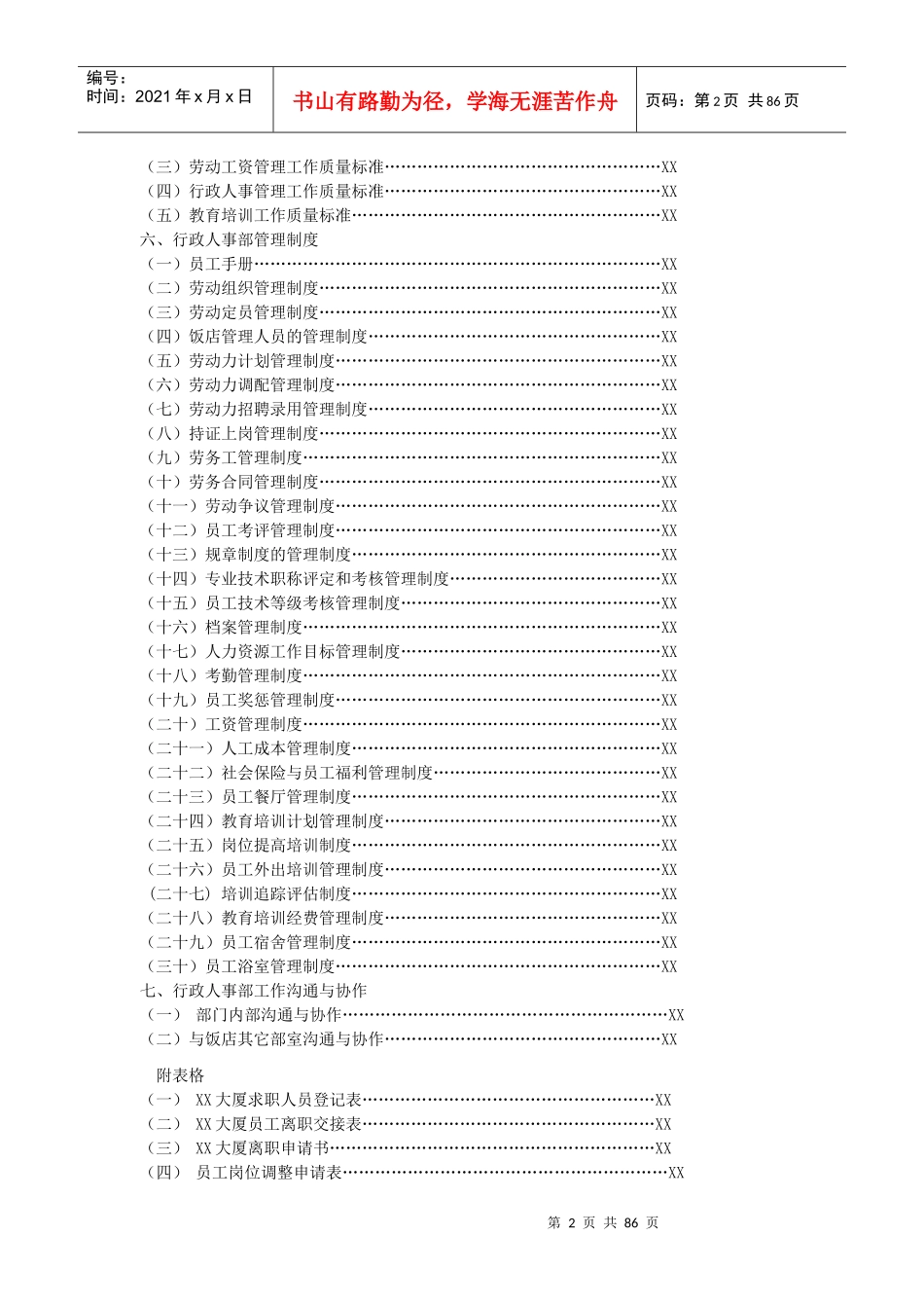 行政人事部部门制度(95P)_第2页