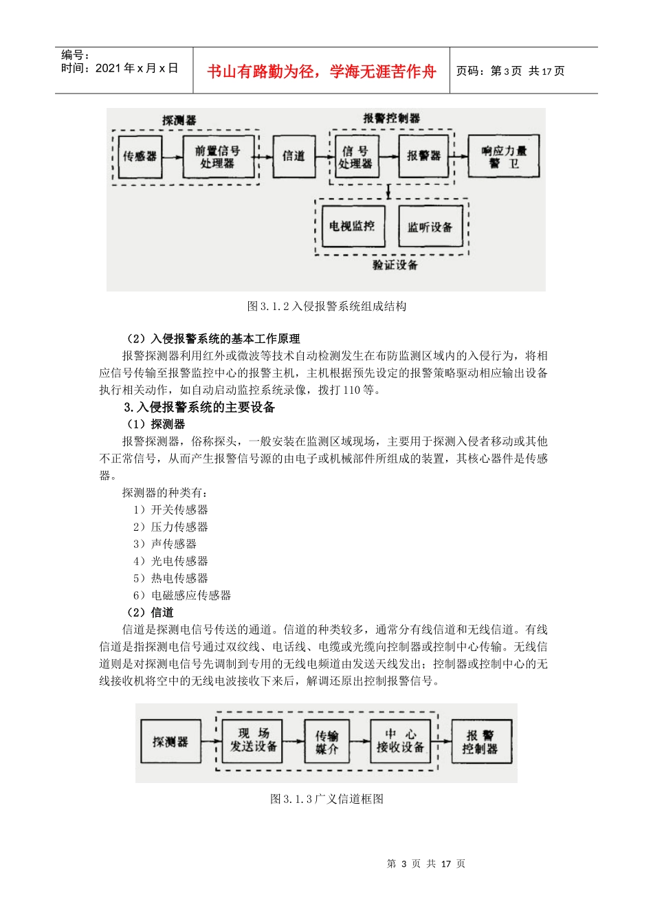 无锡职业技术学院 智能楼宇弱电系统规划与实施课程学习体会_第3页