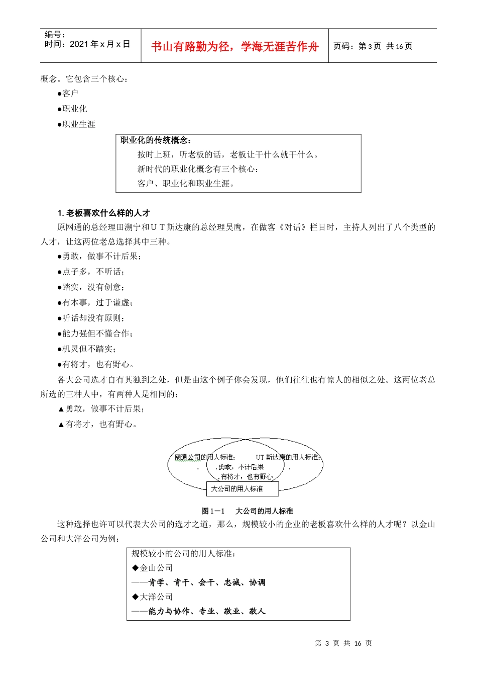 精典员工职业化培训讲义_第3页