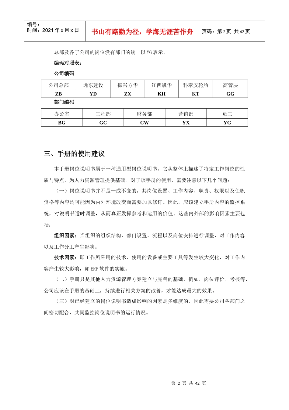 江西凯华房地产岗位说明书XXXX0301_第3页