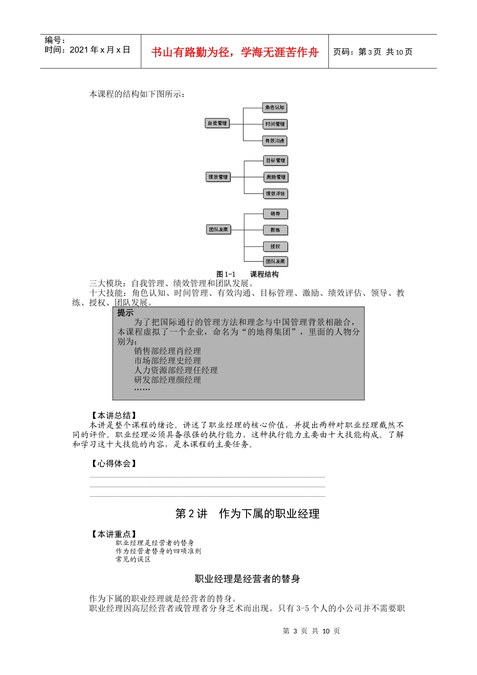 职业经理人核心价值与执行能力_第3页