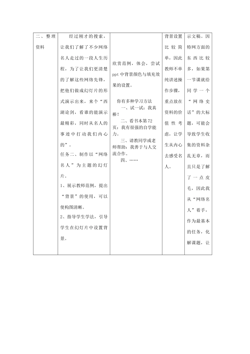 八年级信息技术下册 第14课 网络史话教案_第3页