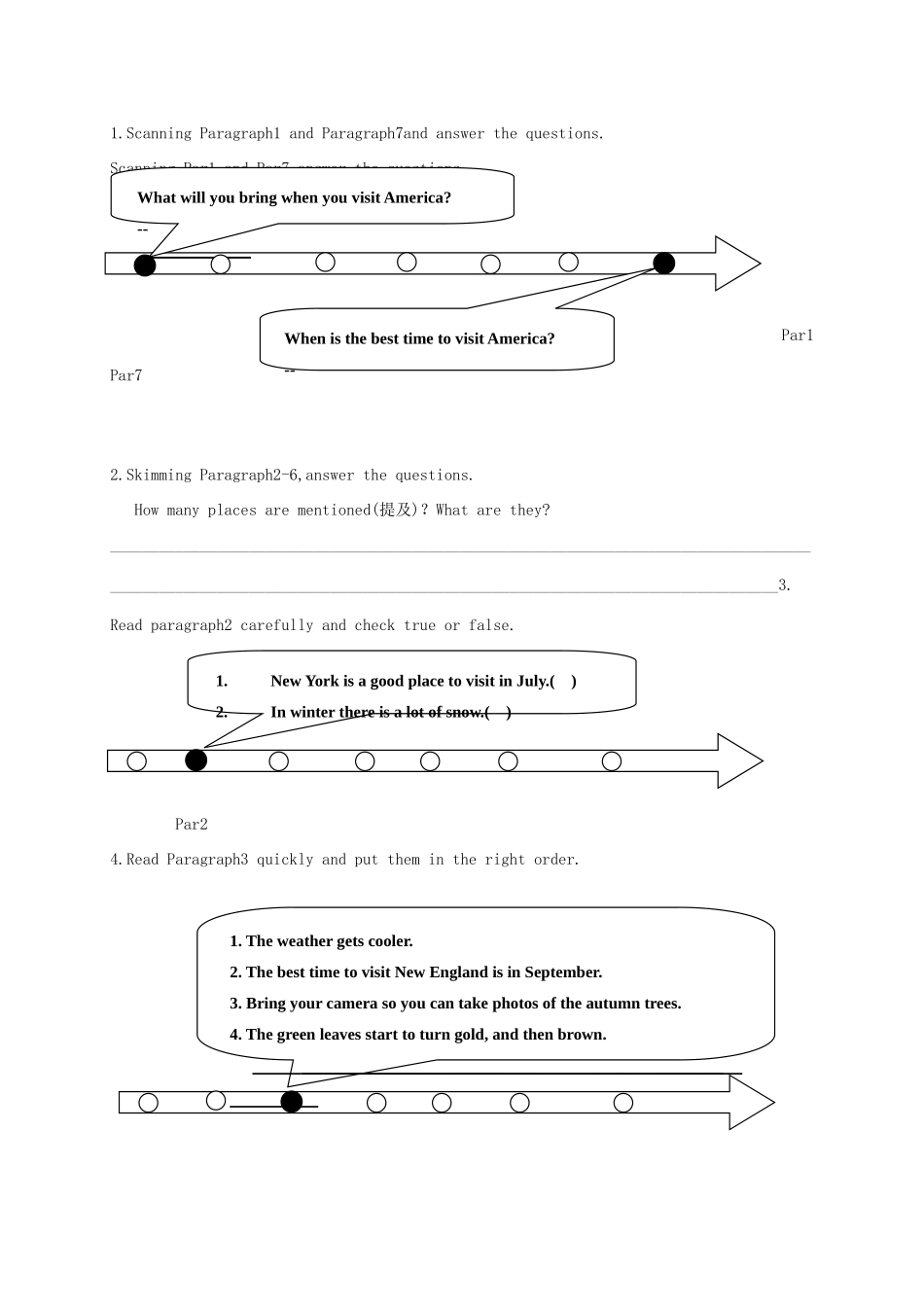八年级英语上册 Module 10 The weather Unit 2 The weather is fine all year round导学案 （新版）外研版-（新版）外研版初中八年级上册英语学案_第2页