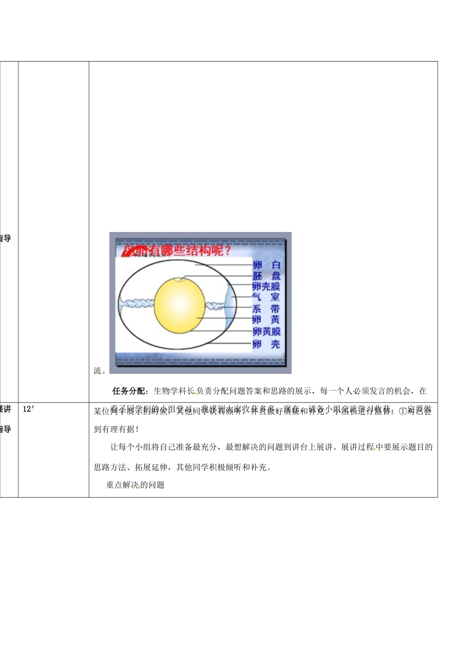 八年级生物上册 4.2.3 鸟类的生殖和发育导学案1 （新版）济南版-（新版）济南版初中八年级上册生物学案_第3页