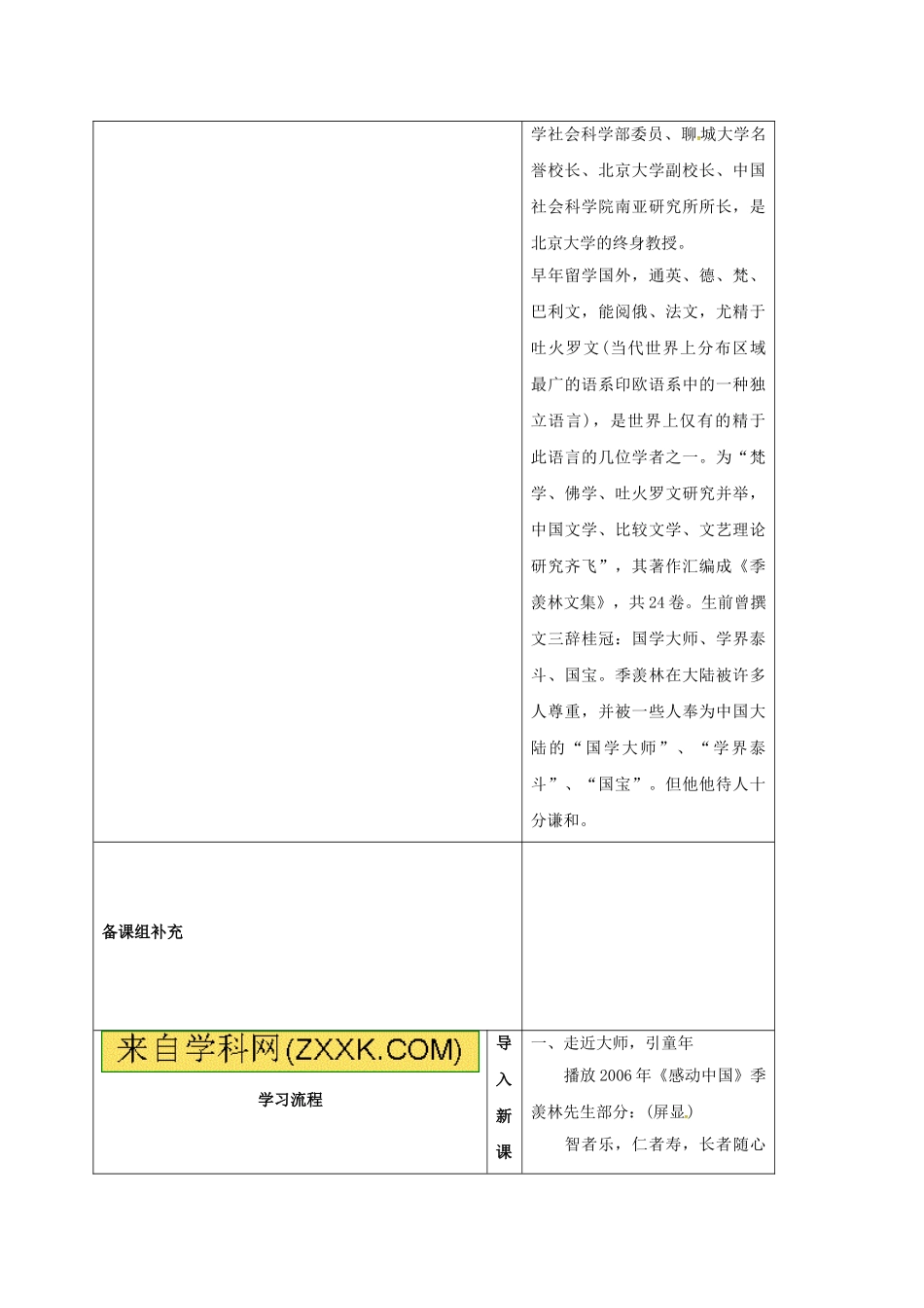 甘肃省定西市八年级语文下册 第一单元 5 我的童年导学案 （新版）新人教版-（新版）新人教版初中八年级下册语文学案_第2页