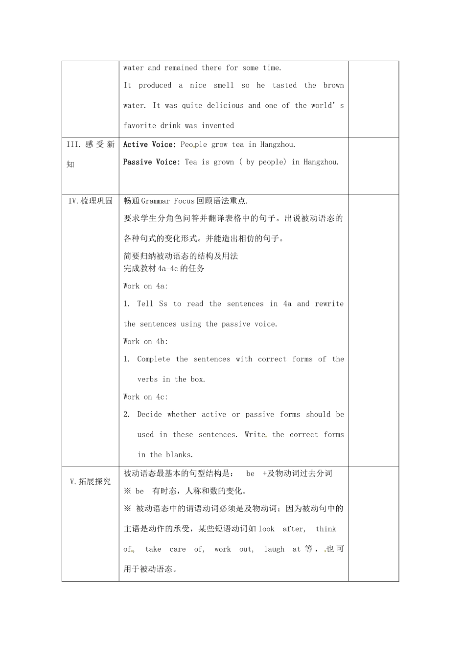 湖南省古丈县古阳中学九年级英语全册 Unit 5 What are the shirts made of Period 4教学案 （新版）人教新目标版_第2页