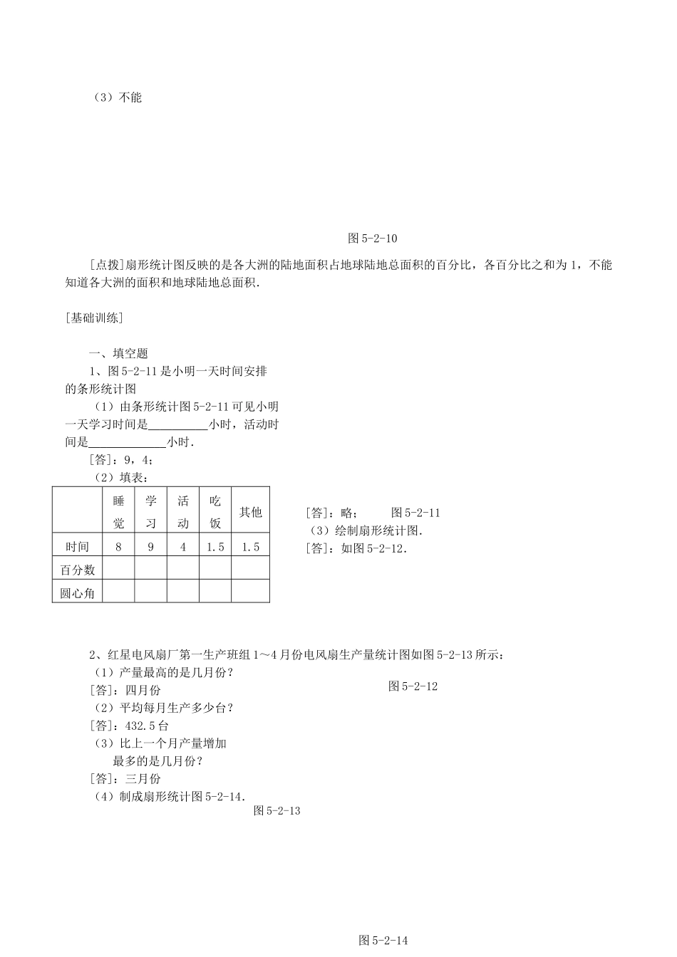河南省偃师市府店镇第三初级中学七年级数学上册《5.02数据的表示》学案（2）_第2页