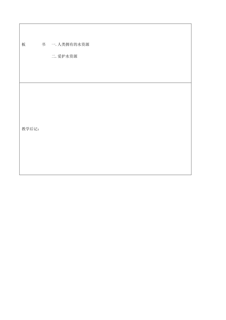 吉林省四平市第十七中学九年级化学上册《4.1 保护水资源》教案 （新版）新人教版_第3页