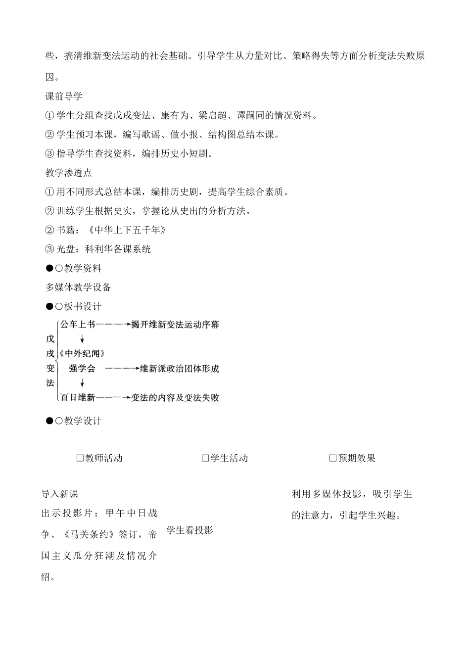 八年级历史人教版戊戌变法_第2页