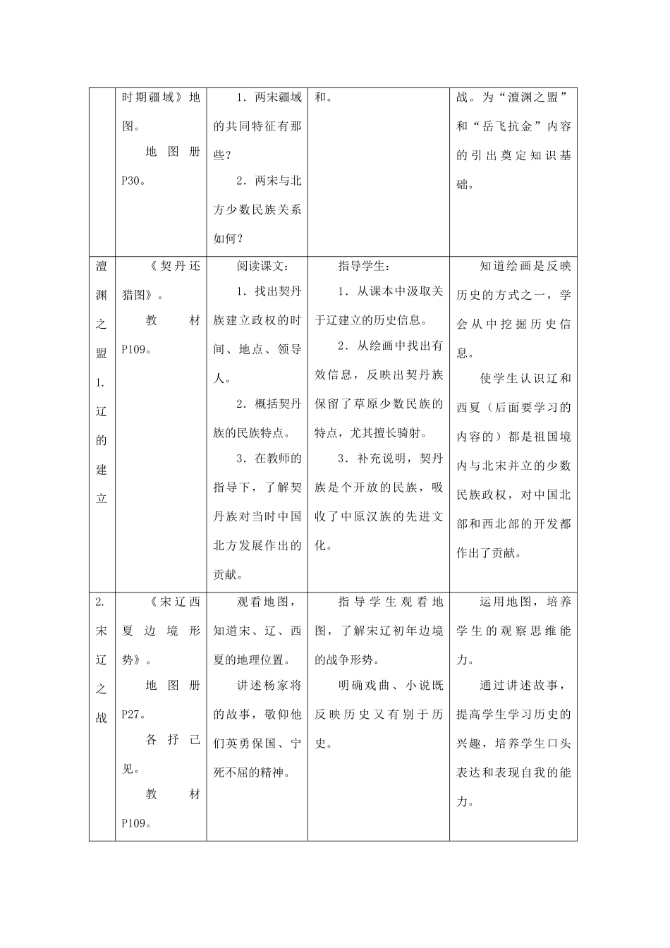 华师大版七年级历史上册第18课  多民族政权的并立_第2页