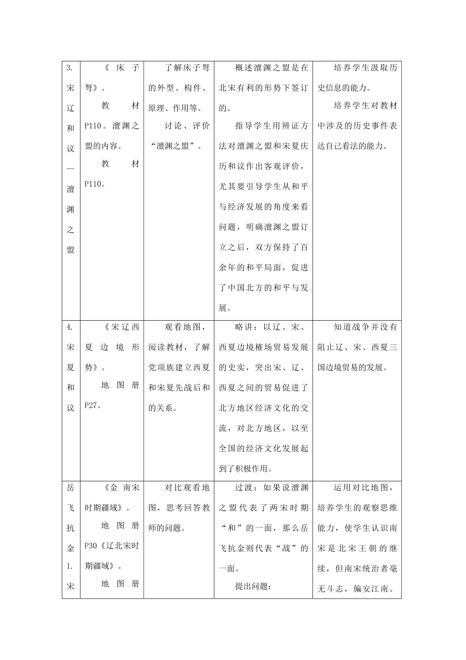 华师大版七年级历史上册第18课  多民族政权的并立_第3页