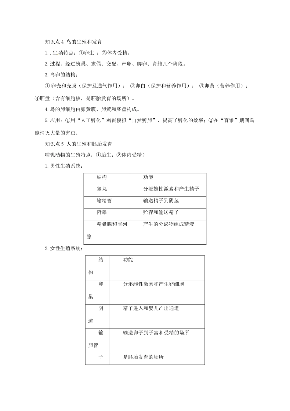 八年级生物下册 6.1生物的繁殖导学案 （新版）冀教版-（新版）冀教版初中八年级下册生物学案_第2页