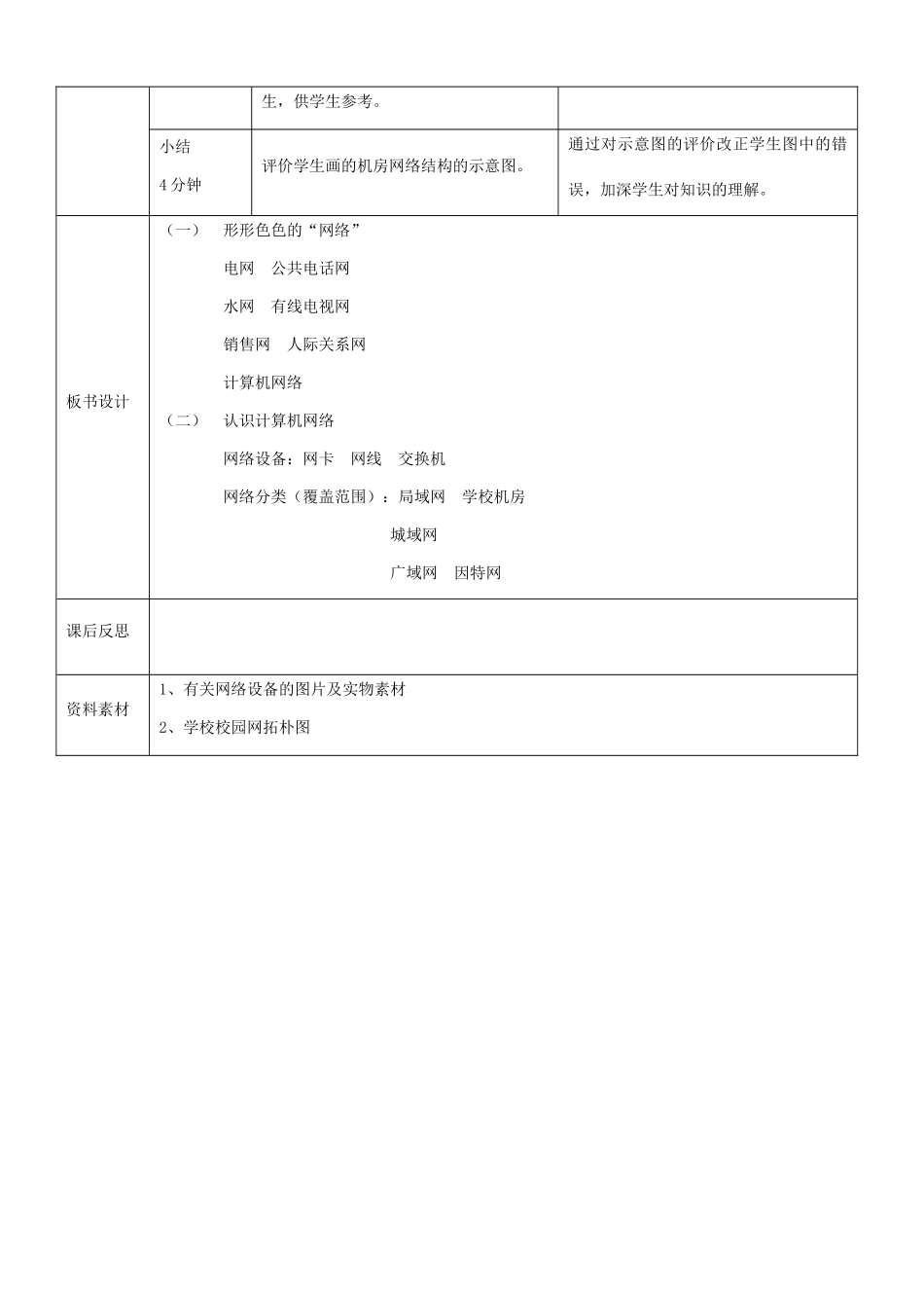 八年级信息技术上册 我看网络教案 浙教版_第3页