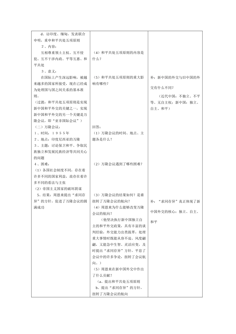 八年级历史上册 15课教案(2) 新人教版_第2页