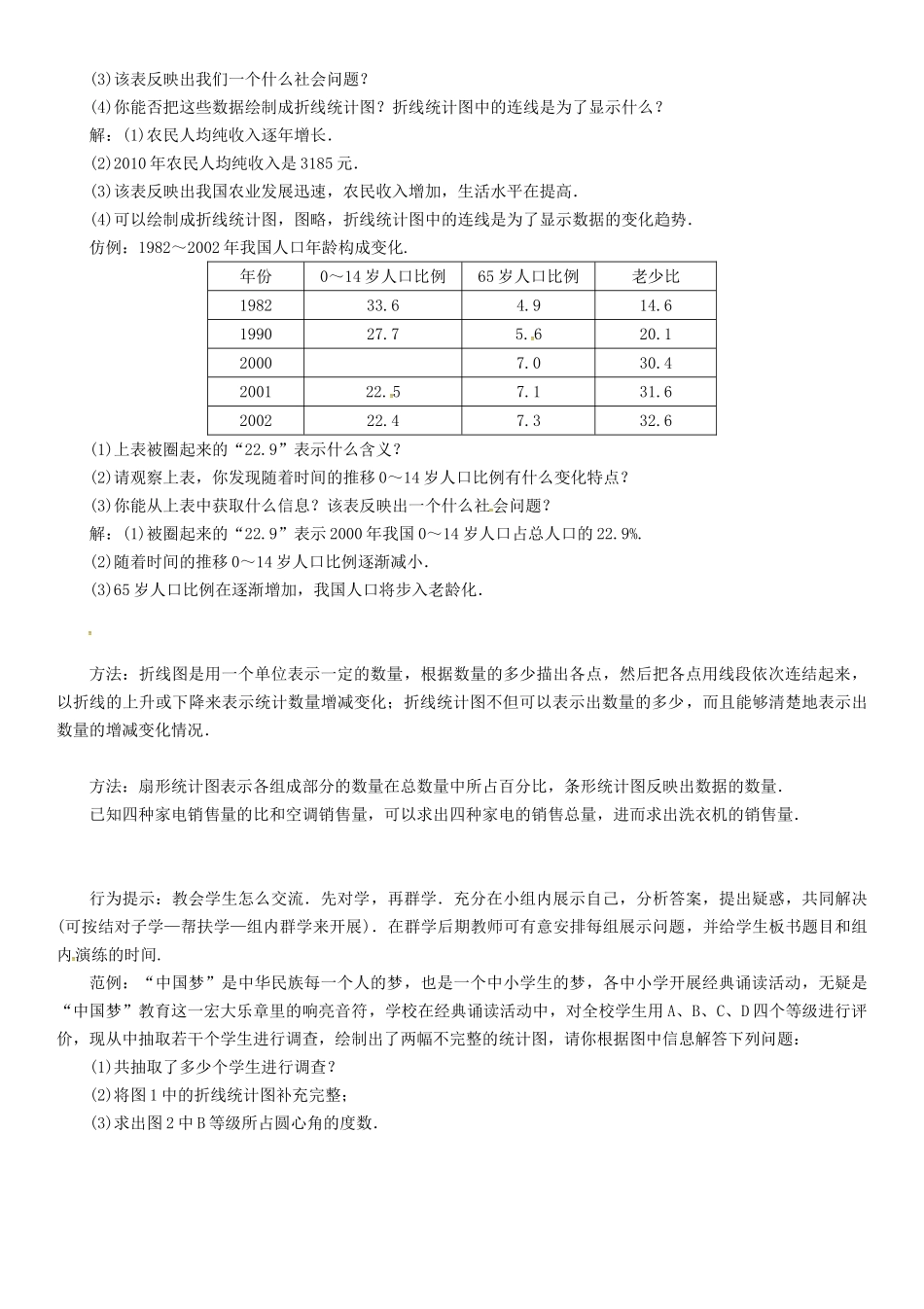 八年级数学上册 15 数据的收集与表示 课题 利用统计图表传递信息学案 （新版）华东师大版-（新版）华东师大版初中八年级上册数学学案_第2页