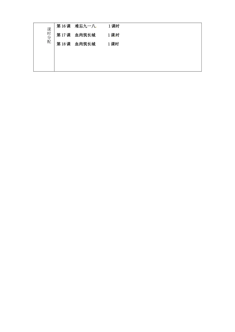 山东省淄博市临淄区第八中学八年级历史上册《第四单元 中华民族的抗日战争》教案 新人教版_第3页