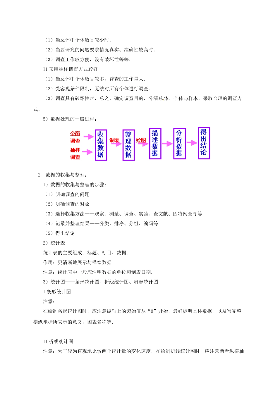 辽宁省凌海市七年级数学下册 课后补习班辅导 统计初步讲学案 苏科版-苏科版初中七年级下册数学学案_第3页