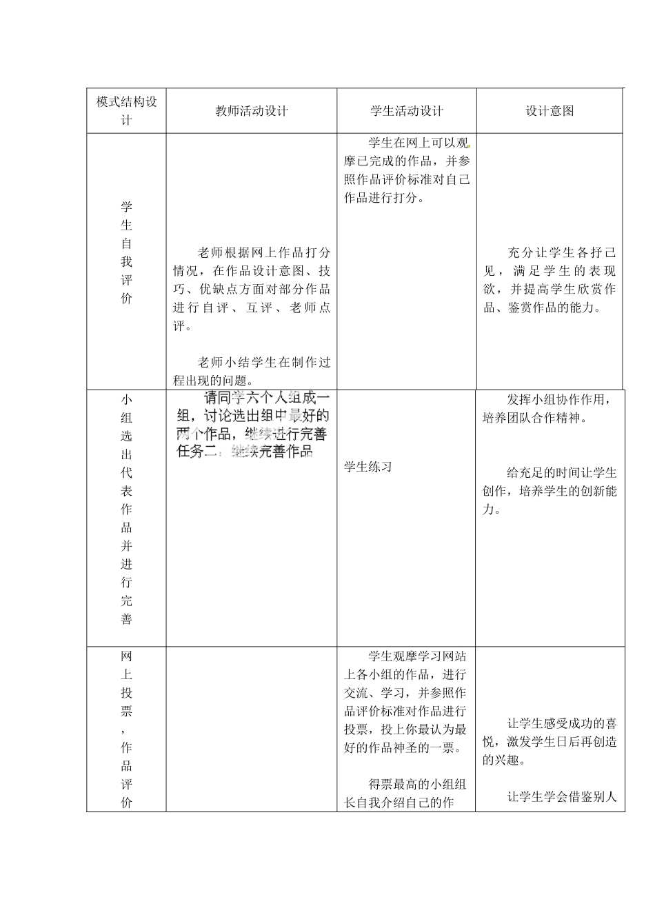 江苏省扬中市外国语中学初中信息技术《第12课 海报的规划》教案_第3页