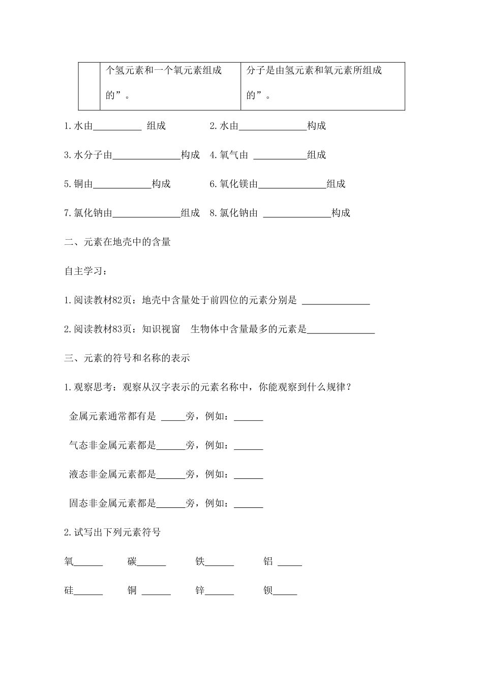 九年级化学辨别物质的元素组成 2粤教版_第3页