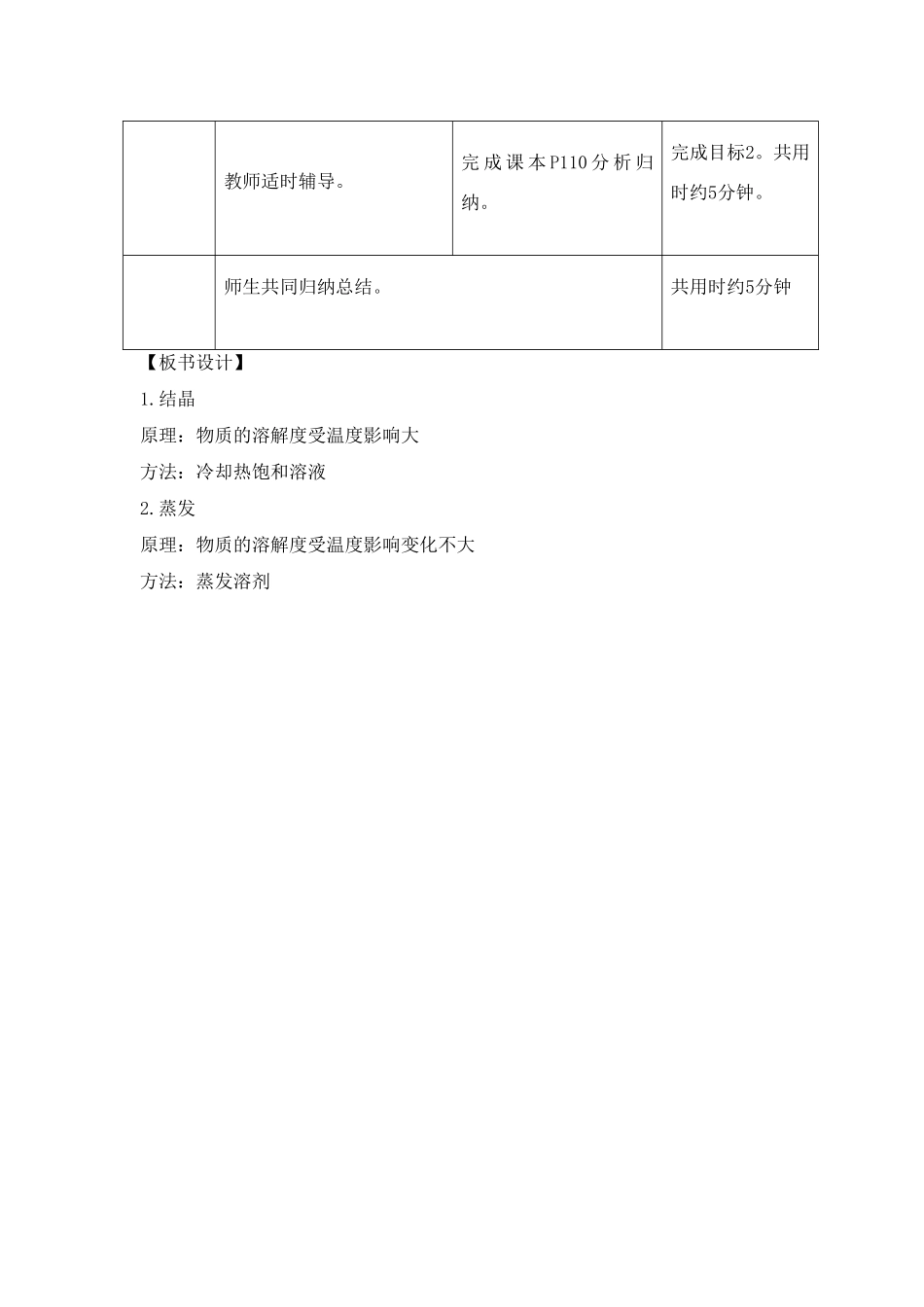 九年级化学上册《专题5单元3 物质的溶解》（第二课时）教案湘教版_第2页