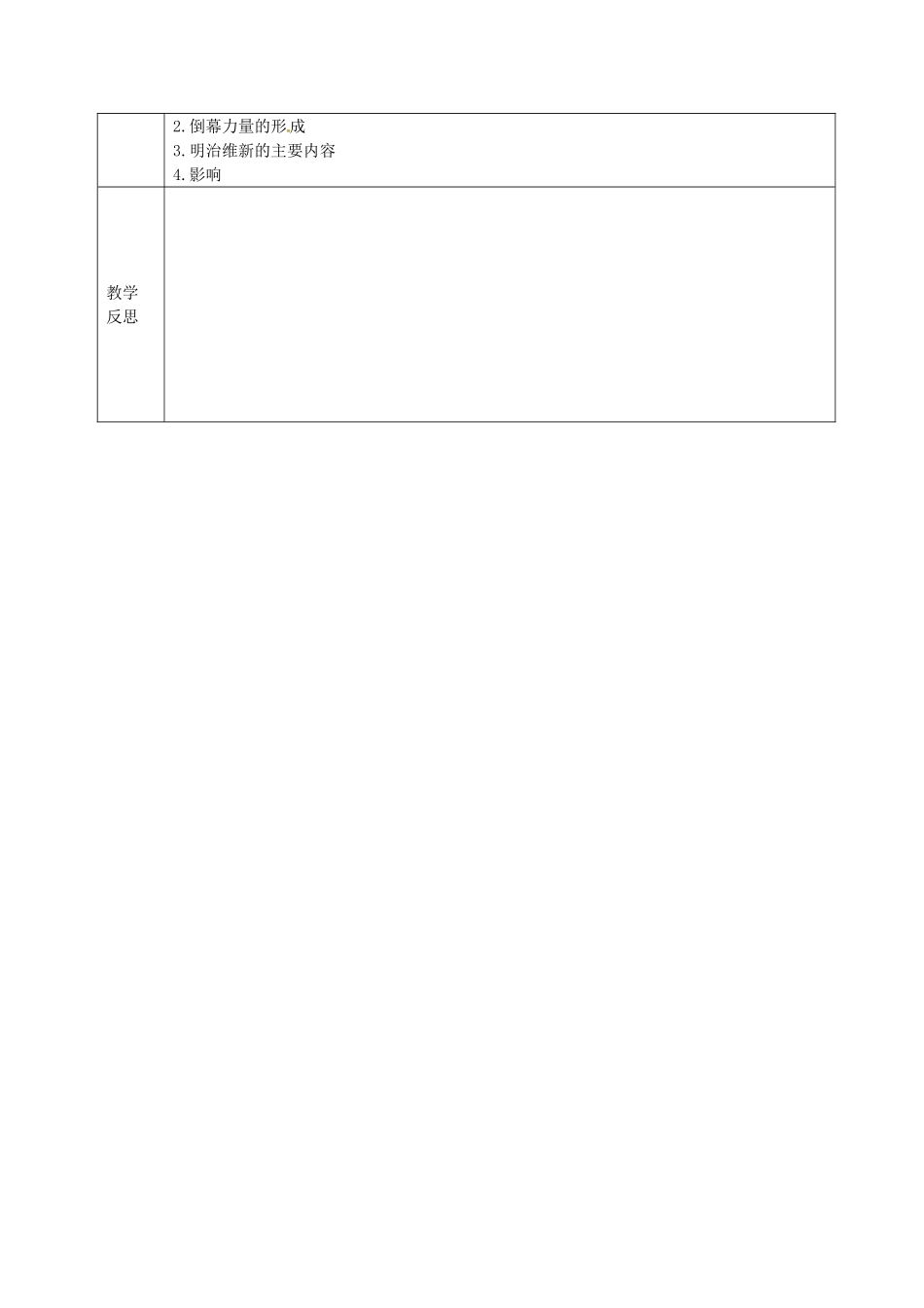 九年级历史上册 第16课 俄国农奴制改革和日本明治维新教案 岳麓版-岳麓版初中九年级上册历史教案_第3页