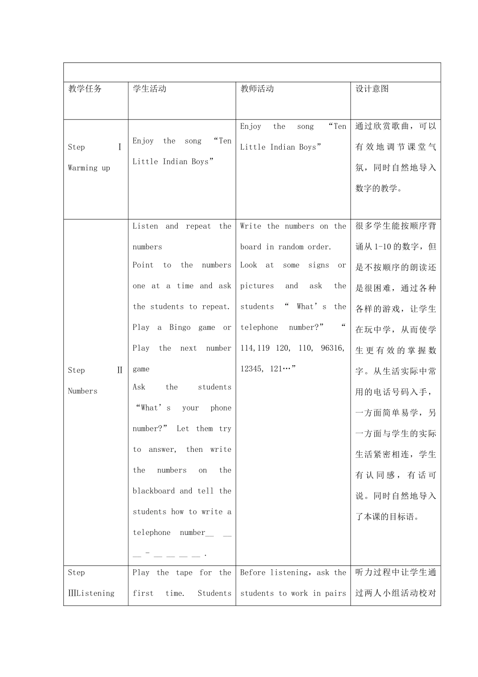 英语：Starter Unit 1 Good morning备课4（人教新目标七年级上）_第2页