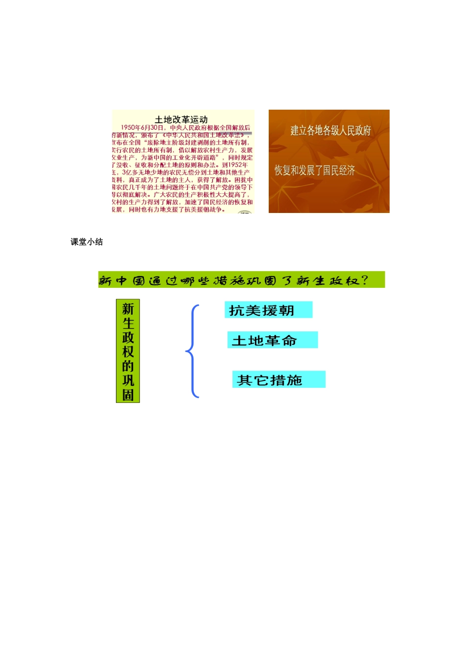 九年级历史与社会 1.2《共和国的风雨历程》第一课时教案 人教新课标版_第3页