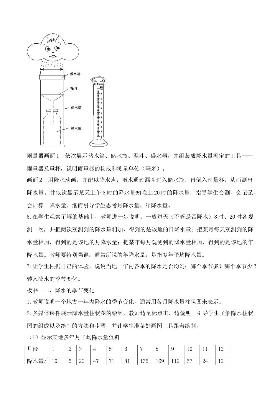 新人教版七年级地理上册 降水和降水的分布00_第3页