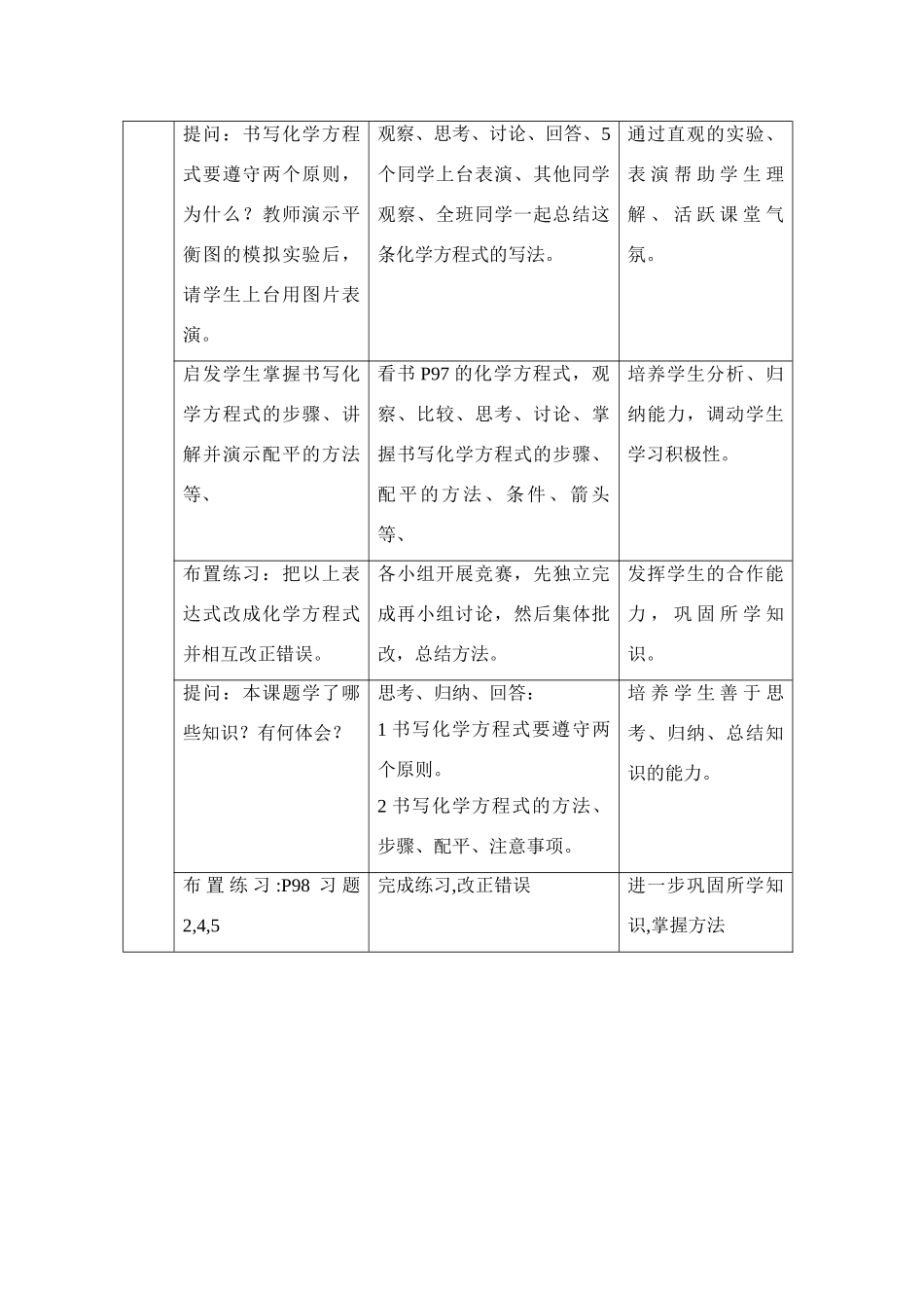 九年级化学如何正确书写化学方程式1_第2页