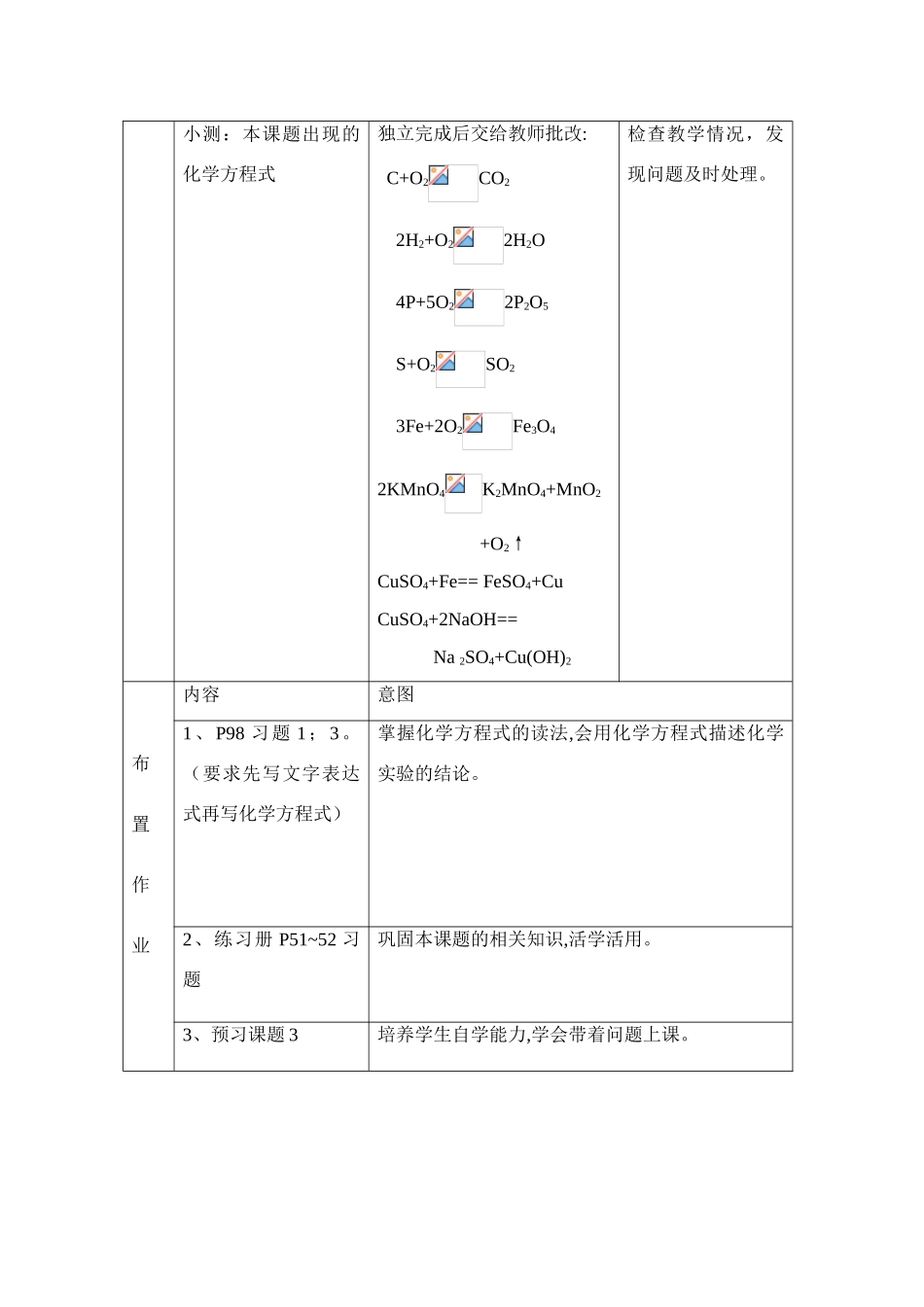 九年级化学如何正确书写化学方程式1_第3页