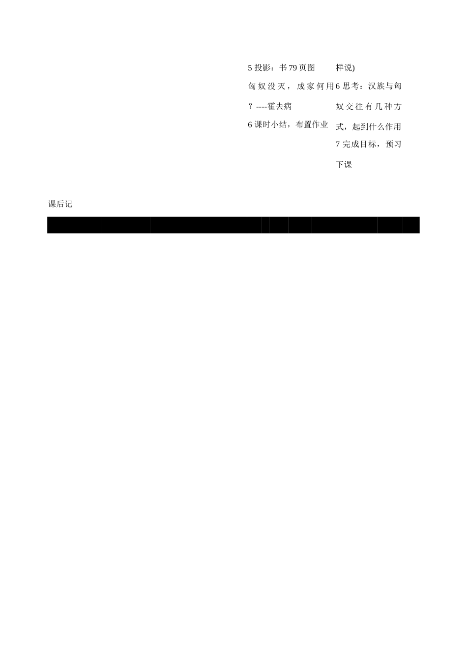 江苏省苏州五中七年级历史上册 第14课 匈奴的兴起及与汉朝的和战教案 新人教版_第2页