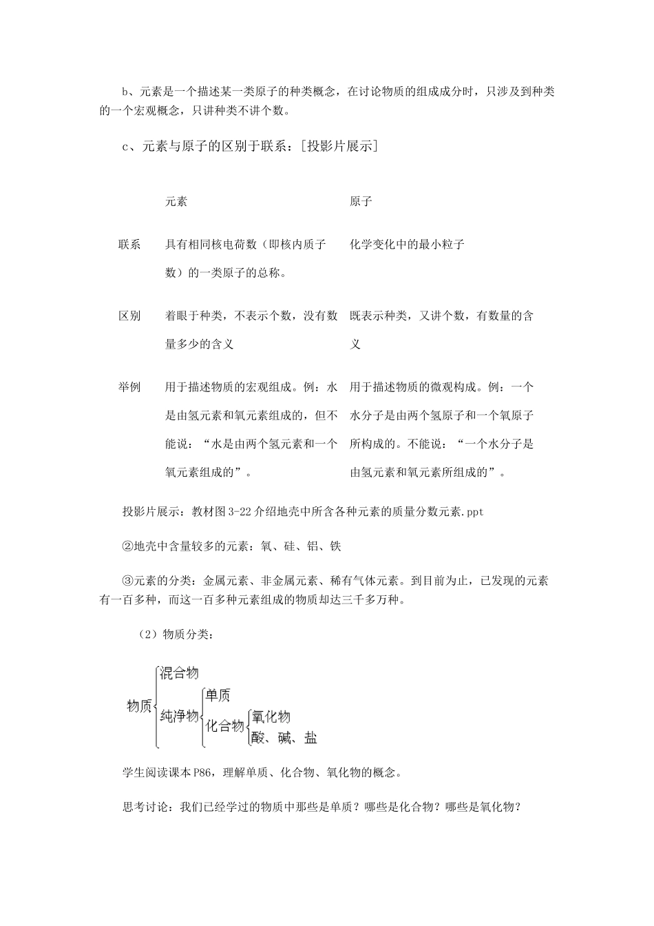 九年级化学上册《辩别物质的元素组成》教案 粤教版_第2页