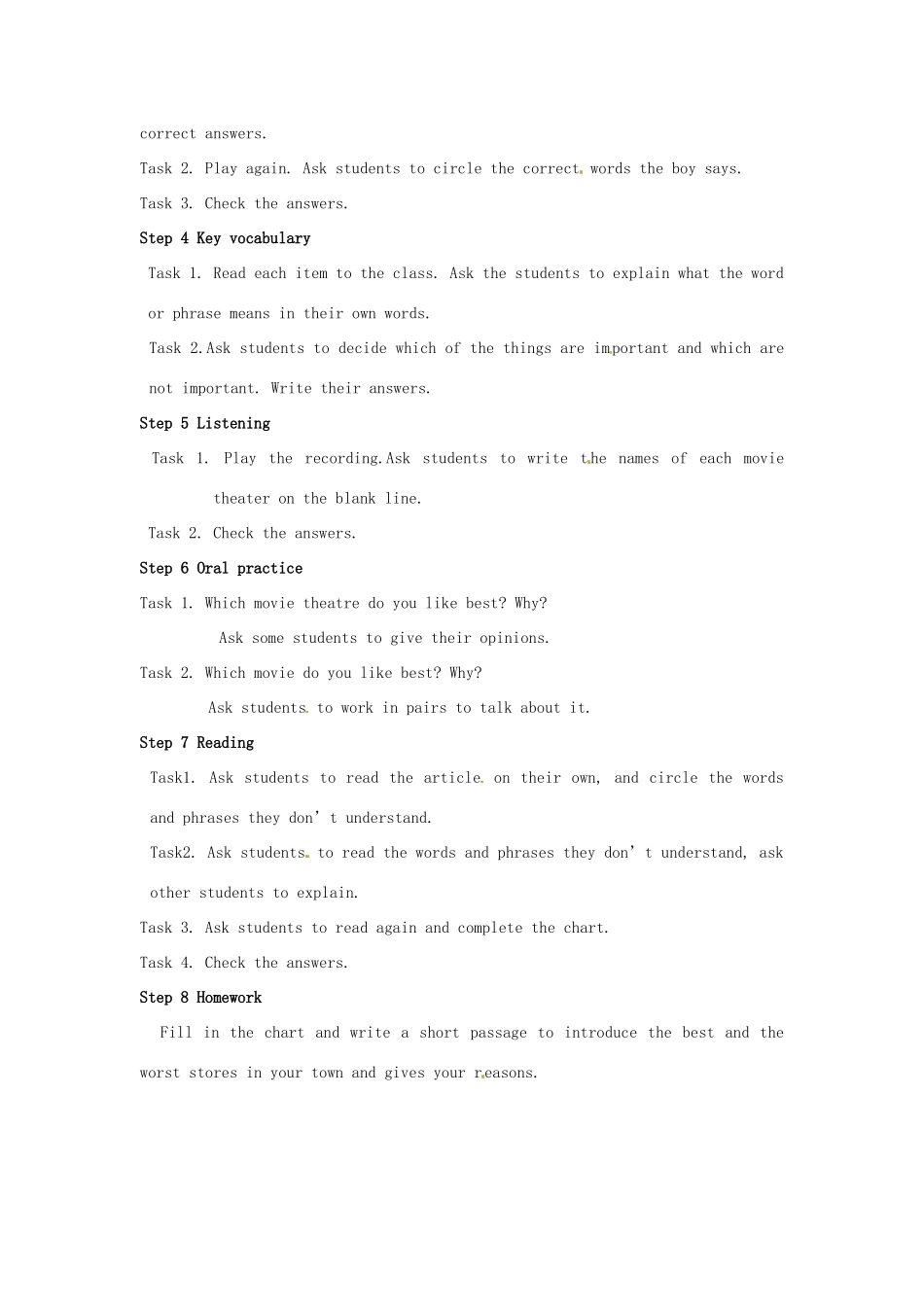 山东省肥城市安站中学八年级英语上册 Unit 12 What’s the best radio station Period 1导学案 人教新目标版_第2页