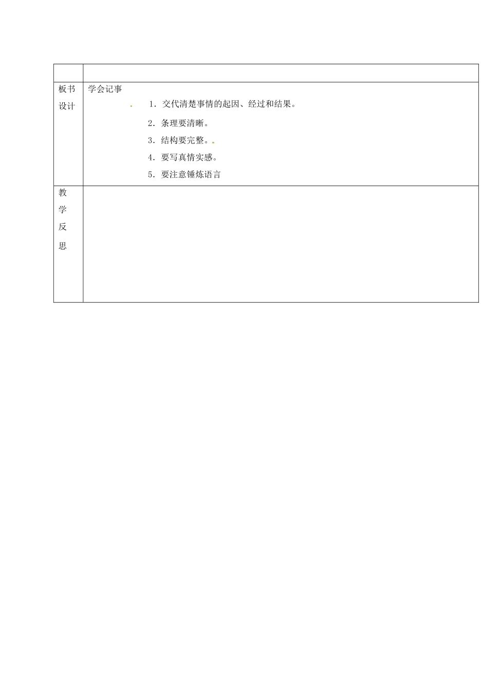 （秋季版）吉林省通化市七年级语文上册 学会记事导学案 新人教版-新人教版初中七年级上册语文学案_第2页