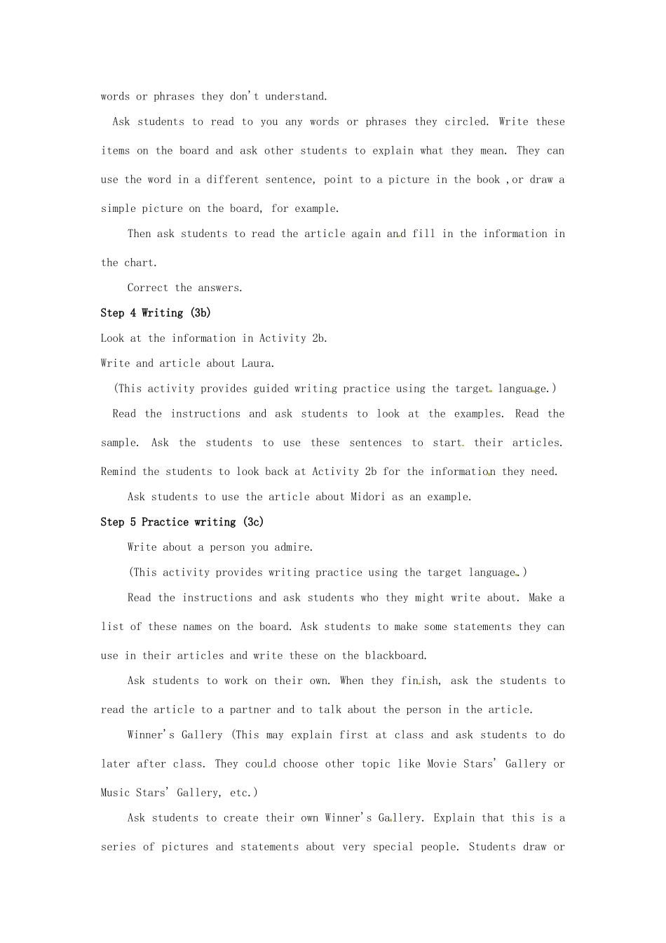 山东省肥城市安站中学八年级英语上册 Unit 9 When was he born Period 3导学案 人教新目标版_第2页