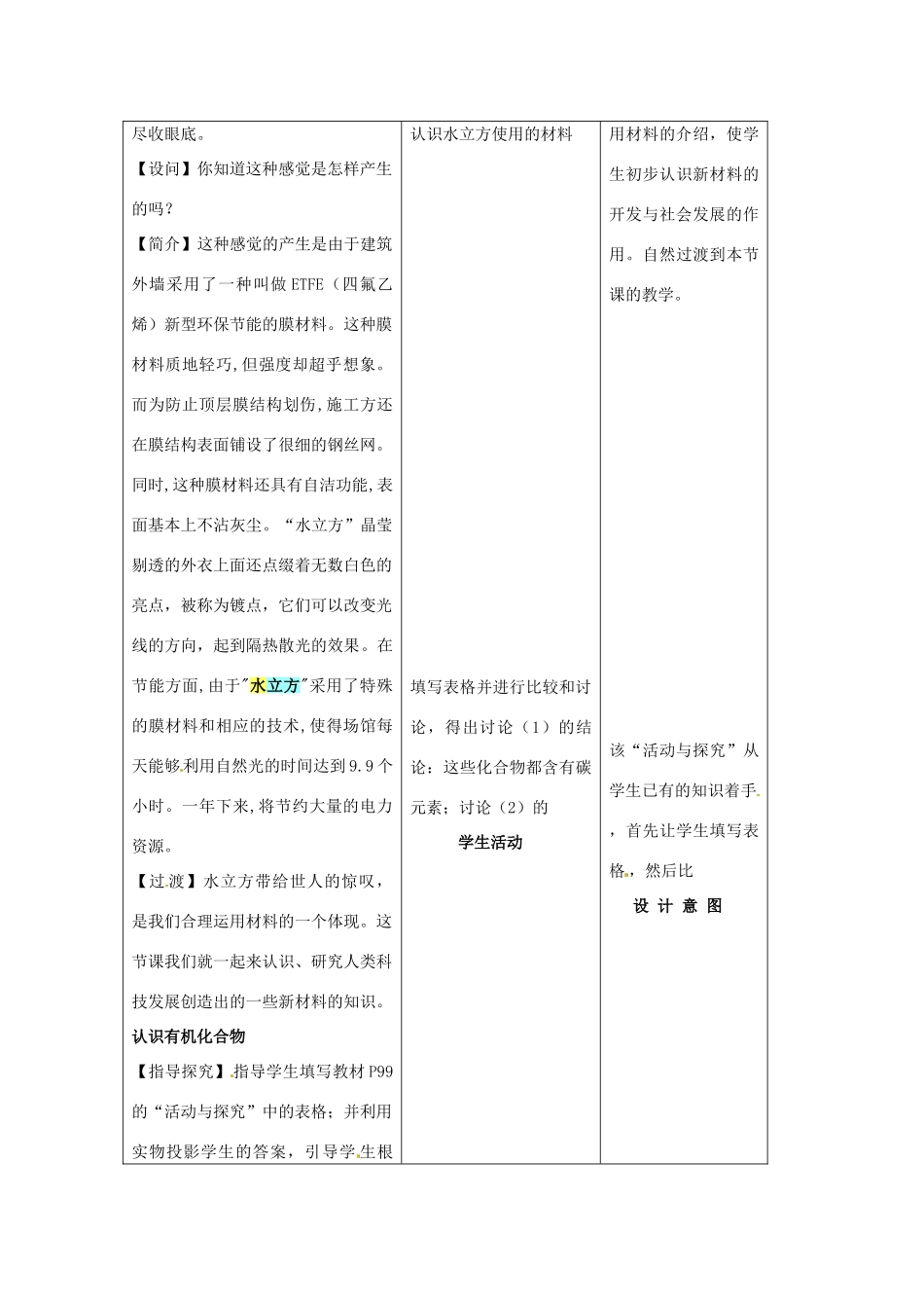 九年级化学下册 12.3有机合成材料教案 人教新课标版_第2页