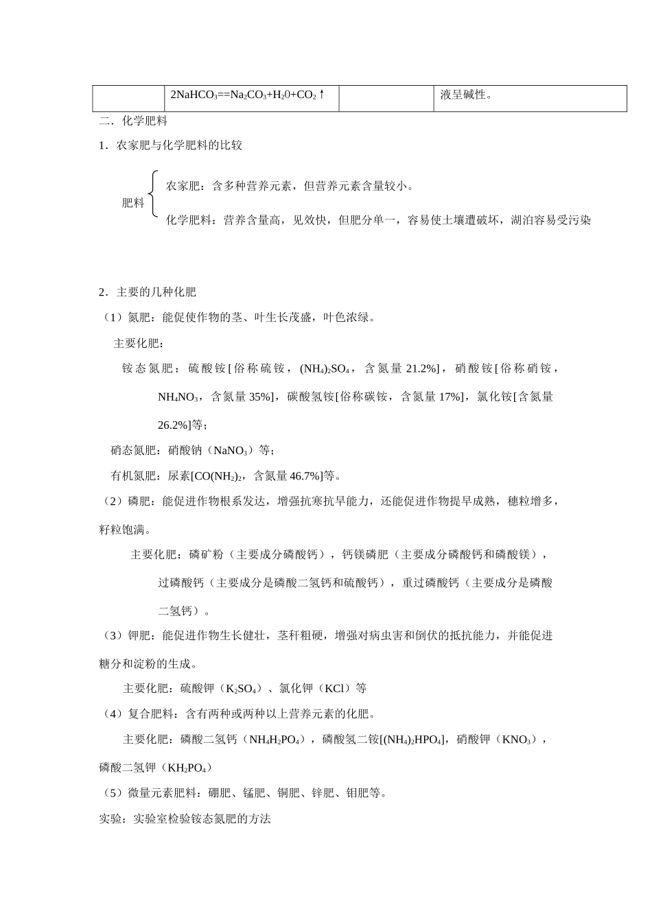 九年级化学酸碱盐的应用_第3页