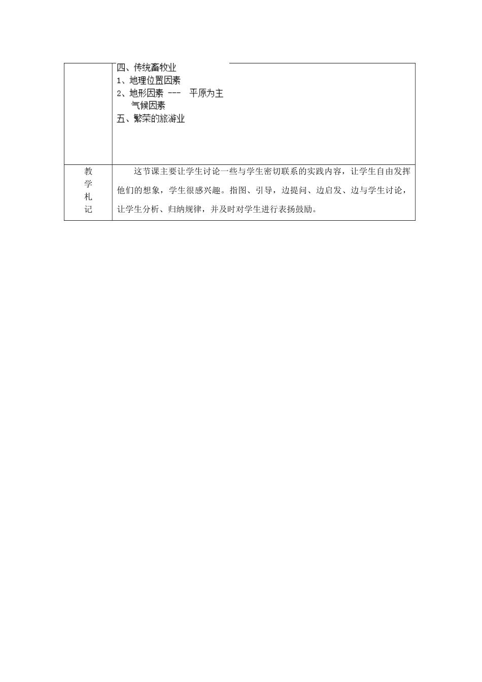 山东省临沂市蒙阴县第四中学七年级地理下册 8.2 欧洲西部（第1课时）教案 （新版）新人教版_第3页