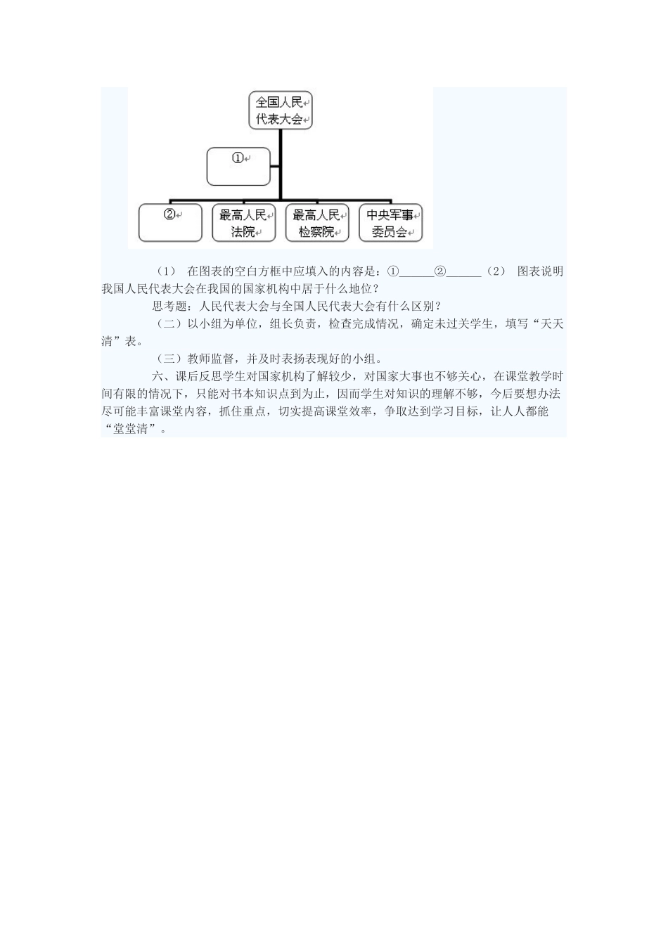 九年级政治 阳春三月看人大教案 鲁教版_第2页