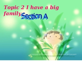 七年级英语unit3topic2sectionAIhaveabigfamily课件仁爱版