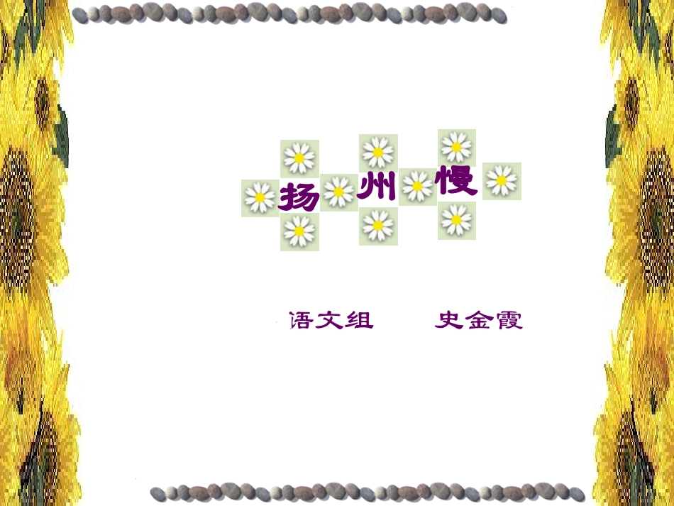 高中语文必修6高中语文第三册第十二课 扬州慢1_第2页