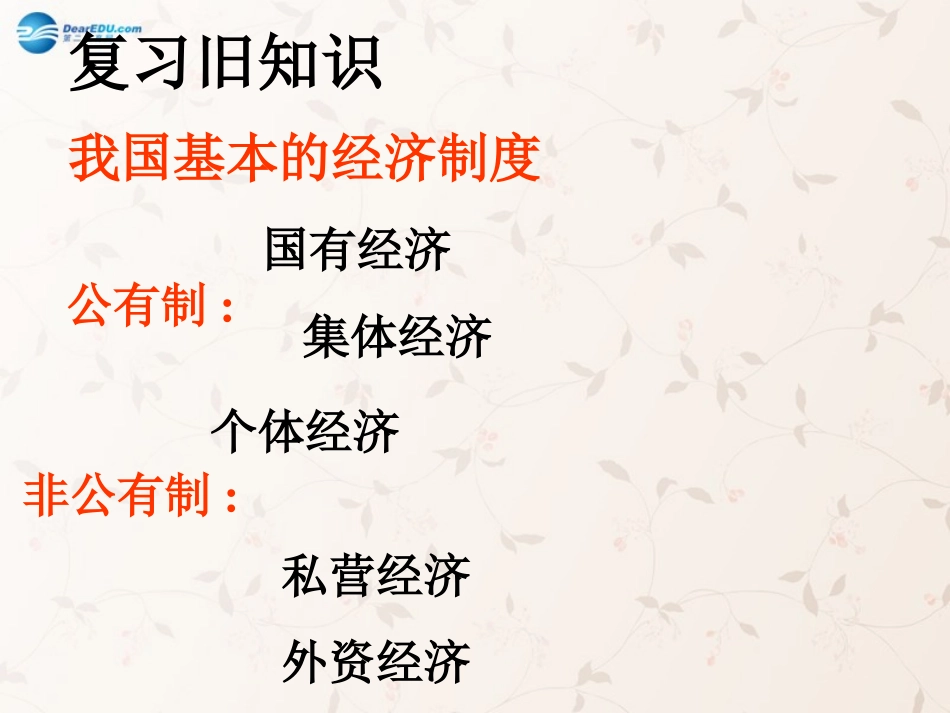 九年级政治全册 第七课 第二框 走向共同富裕的道路课件3 新人教版_第3页